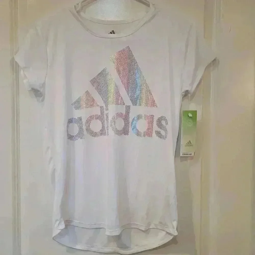 adidas girl white